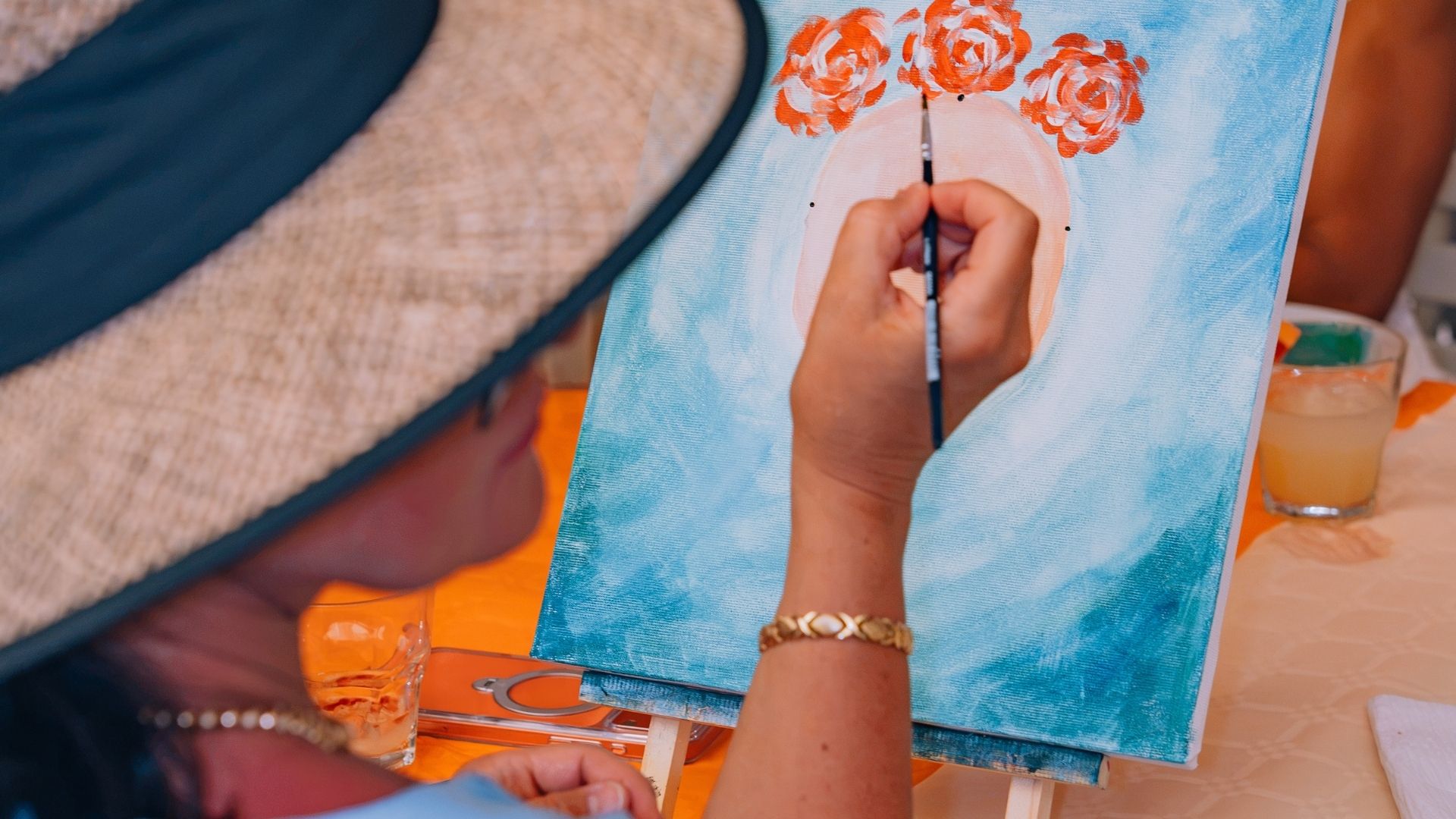 Frida Kahlo – A Revolutionary Life, Paint & Drink Experience